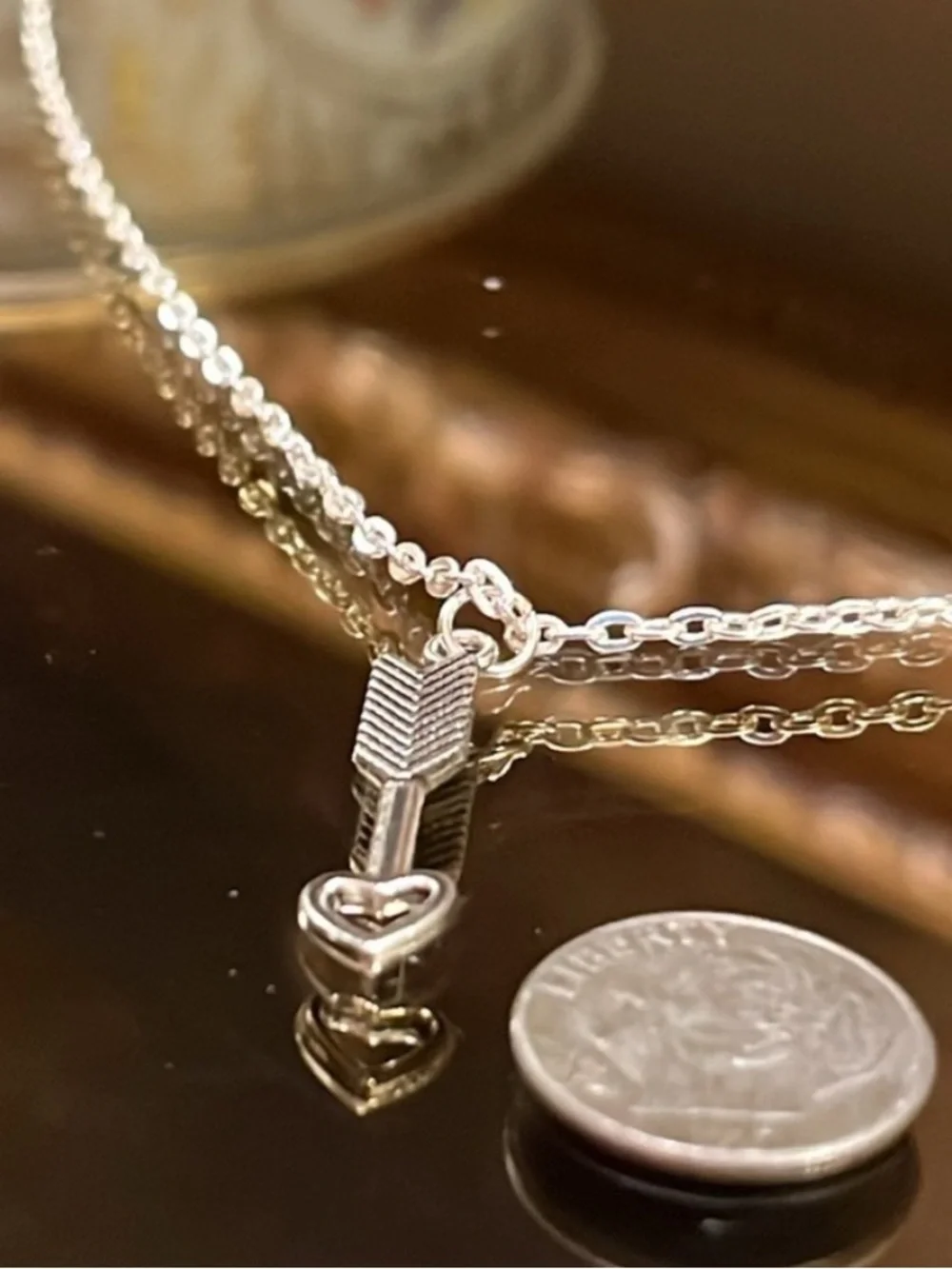 Silver Arrow Necklace